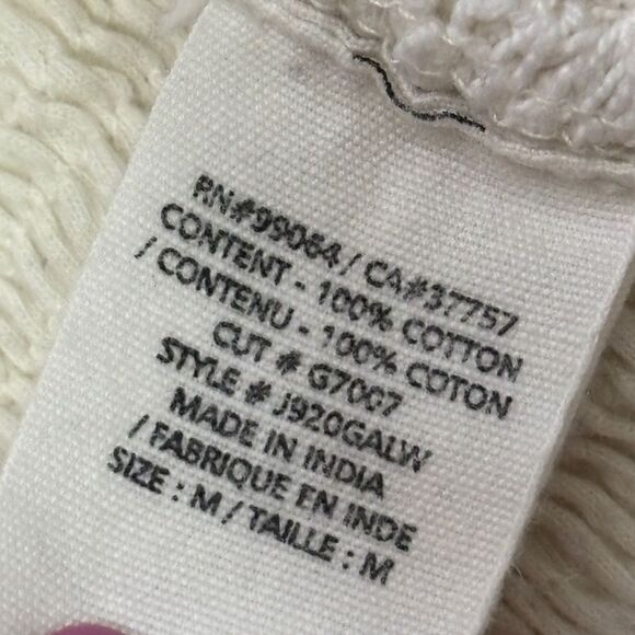 Billabong Ivory Cotton Crochet Bralette Top - Picture 6 of 6